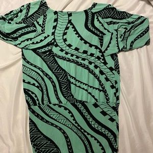 Missing Polynesia Long Sleeve Dress